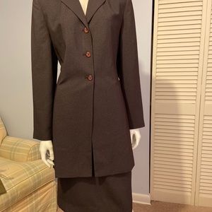 Vtg LARRY LEVINE SUITS Skirt & Jacket